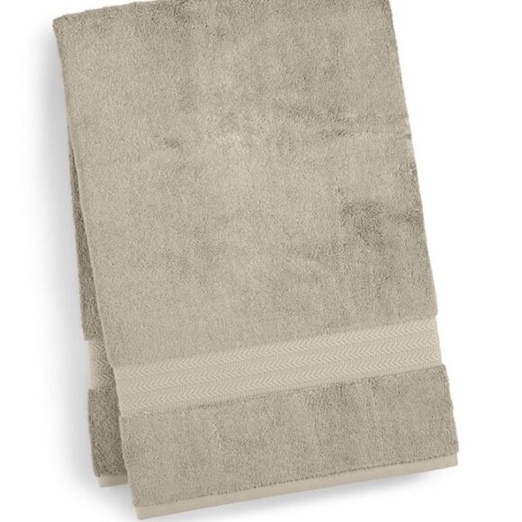 - Hotel Collection Finest Elegance 30” X 56”Bath Towel, Color: Natural - Picture 2 of 3